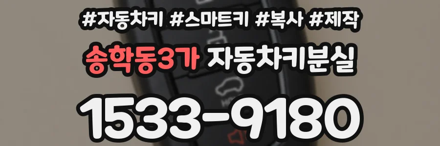 송학동3가 자동차키분실