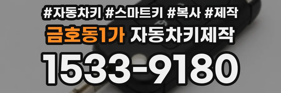 금호동1가 자동차키제작