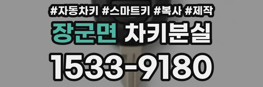 장군면 차키분실