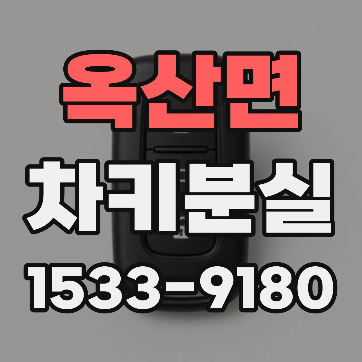 옥산면 차키분실