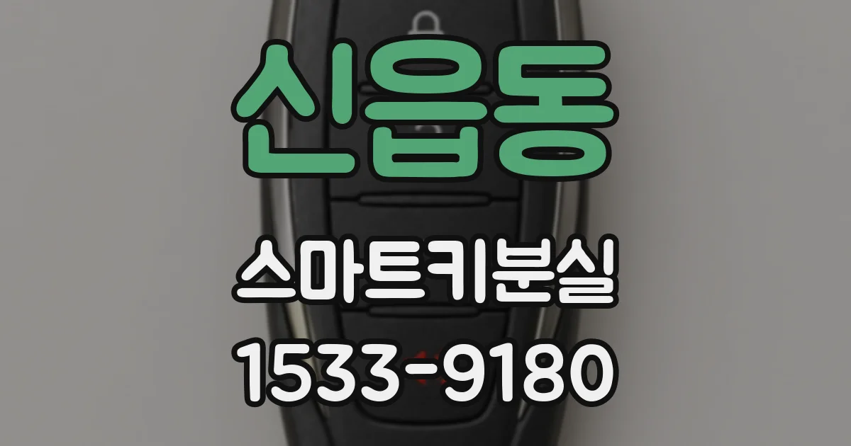 신읍동 스마트키분실