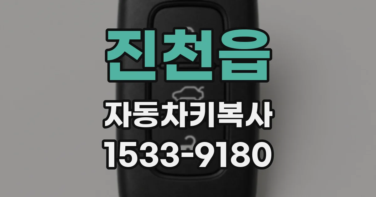 진천읍 자동차키복사