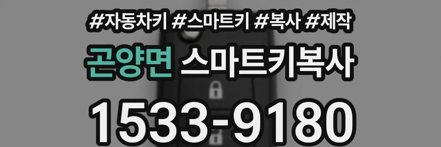 곤양면 스마트키복사