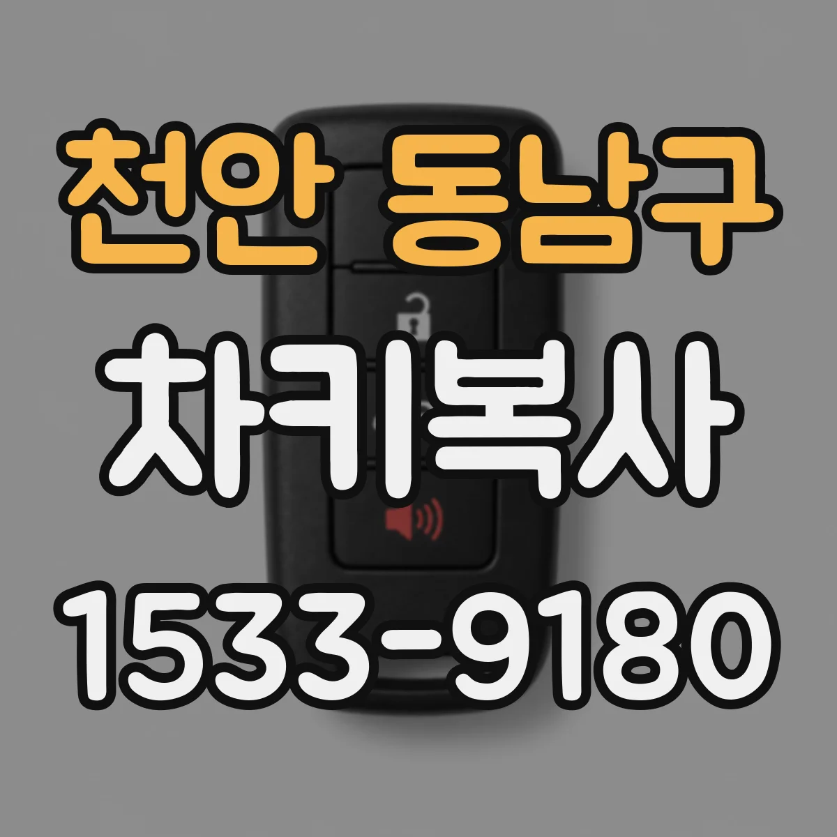 천안 동남구 차키복사