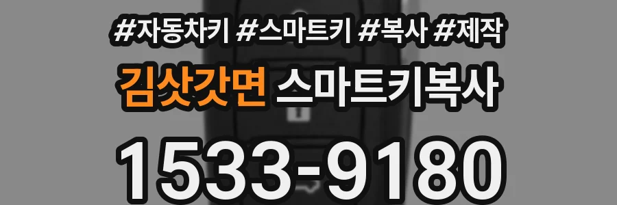 김삿갓면 스마트키복사