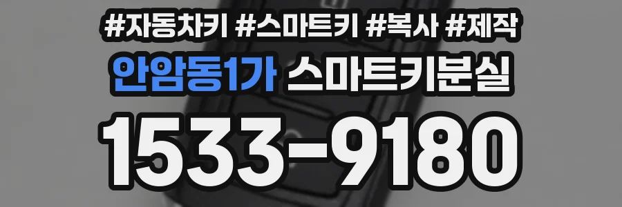 안암동1가 스마트키분실