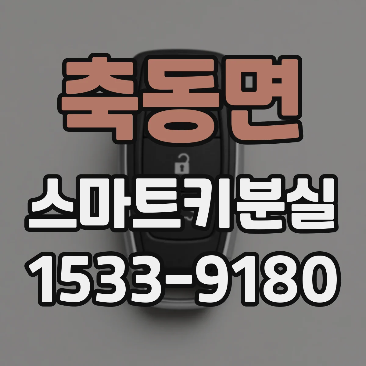 축동면 스마트키분실