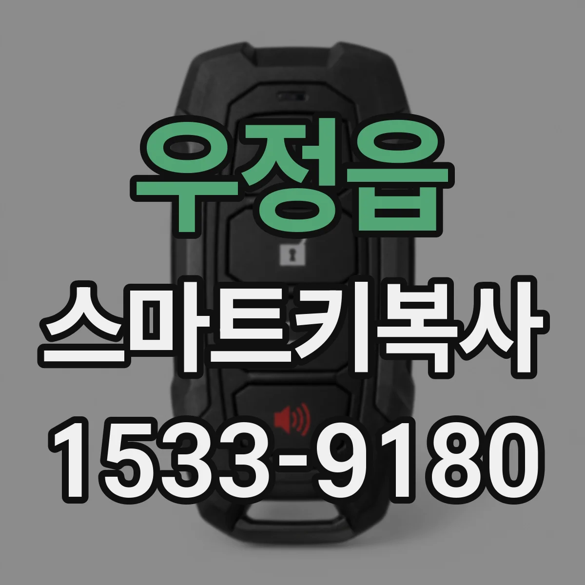 우정읍 스마트키복사