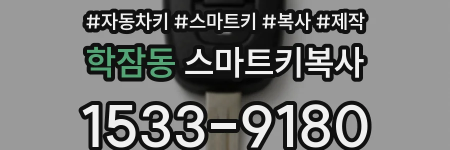 학잠동 스마트키복사