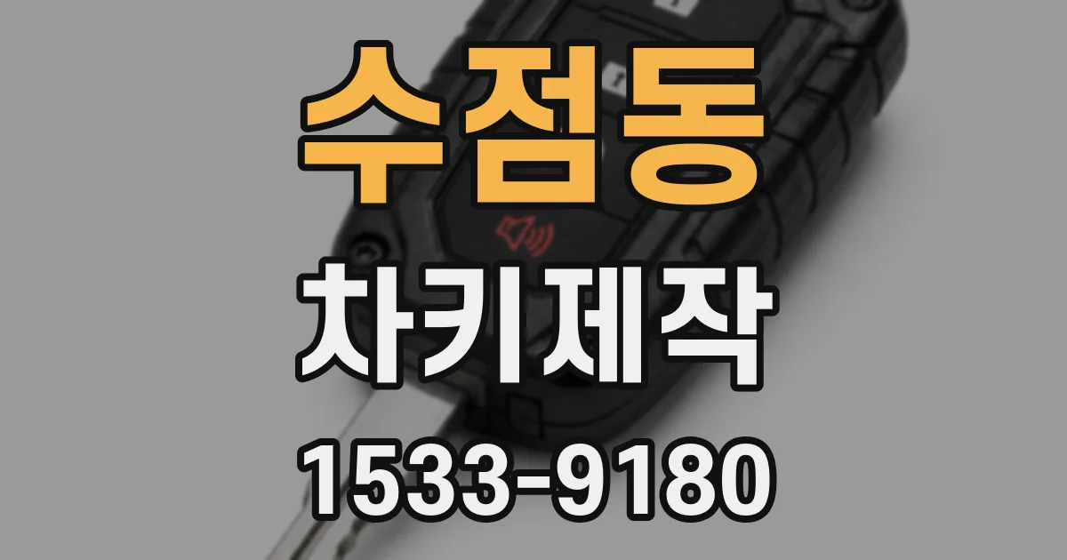 수점동 차키제작