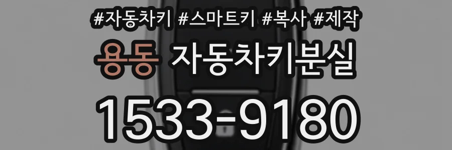 용동 자동차키분실