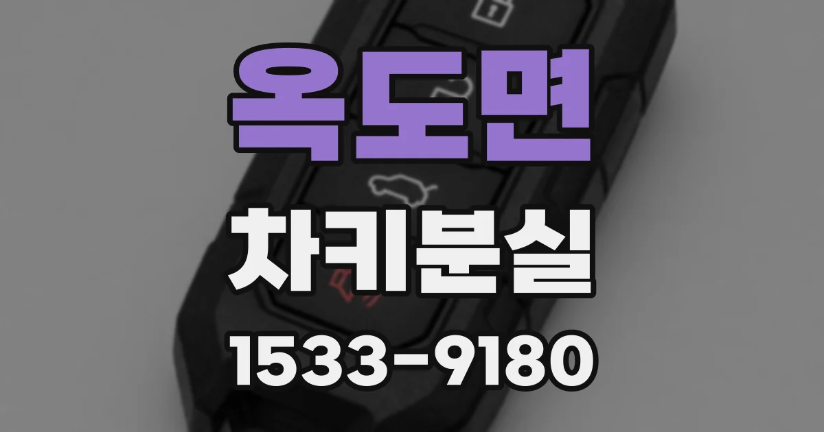 옥도면 차키분실