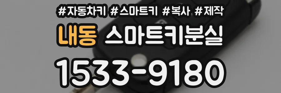내동 스마트키분실