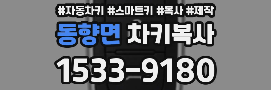 동향면 차키복사