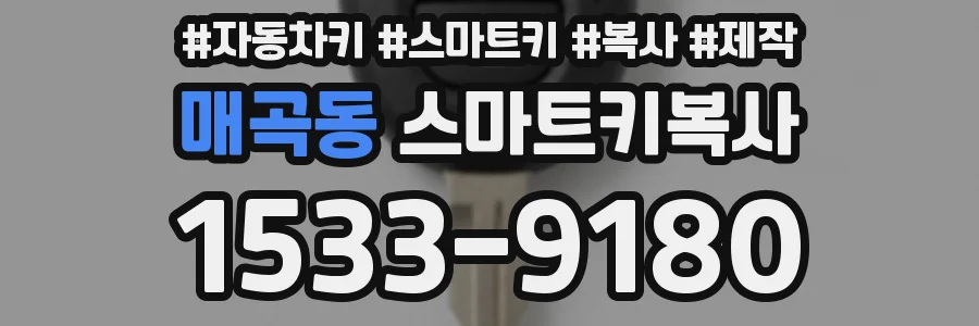 매곡동 스마트키복사