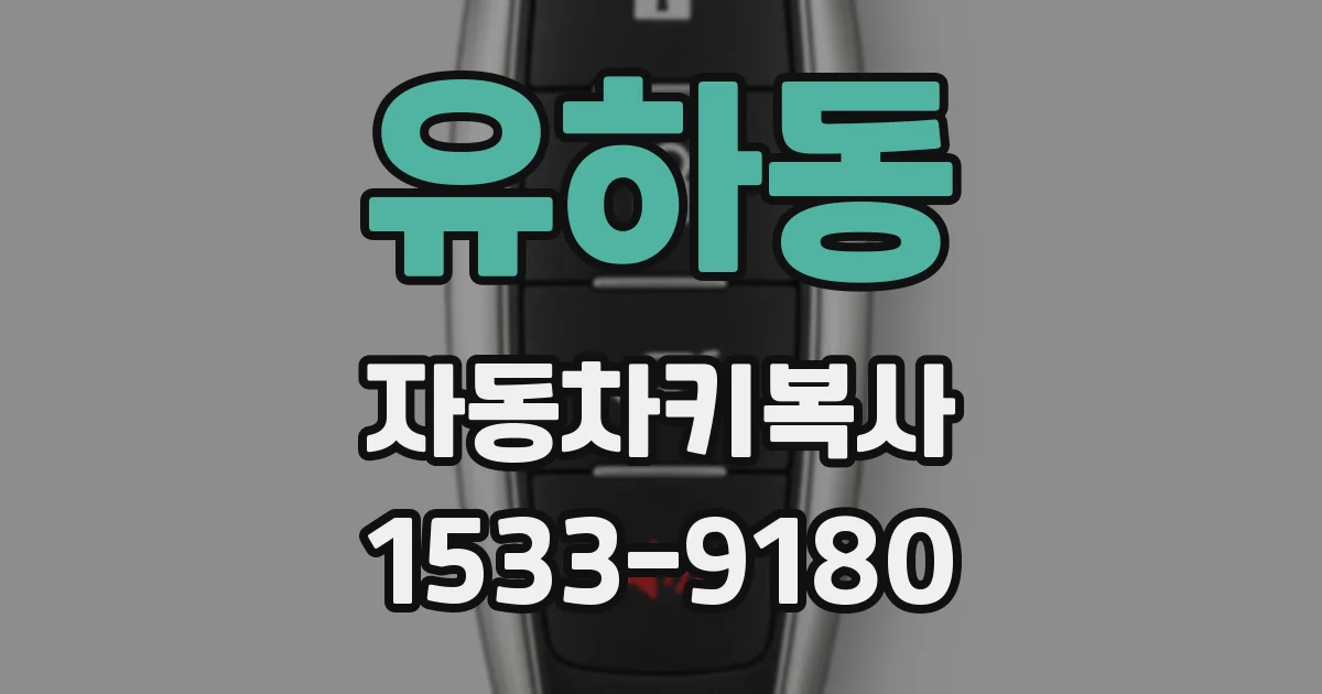 유하동 자동차키복사