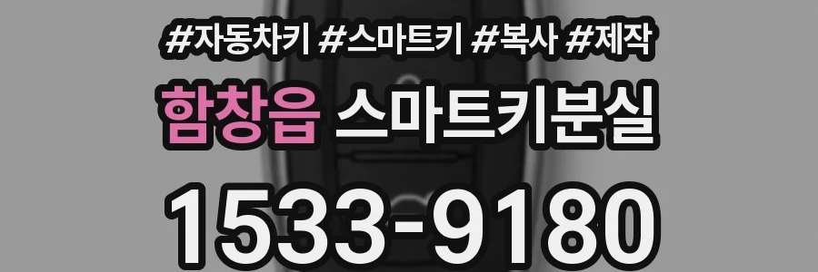 함창읍 스마트키분실