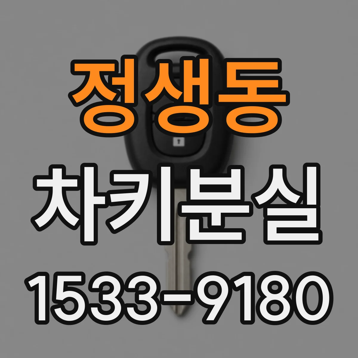 정생동 차키분실