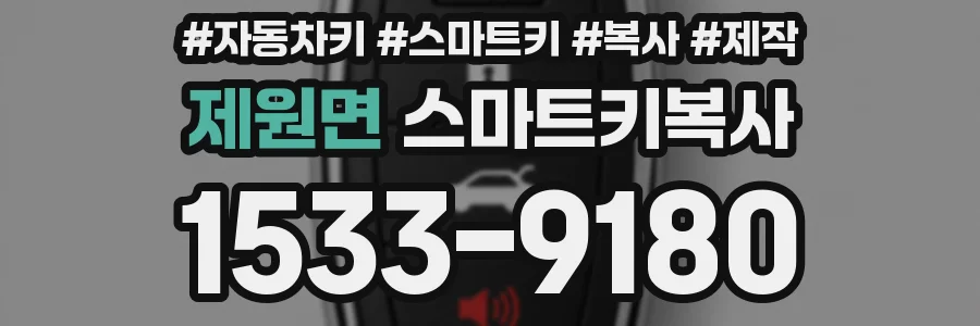 제원면 스마트키복사