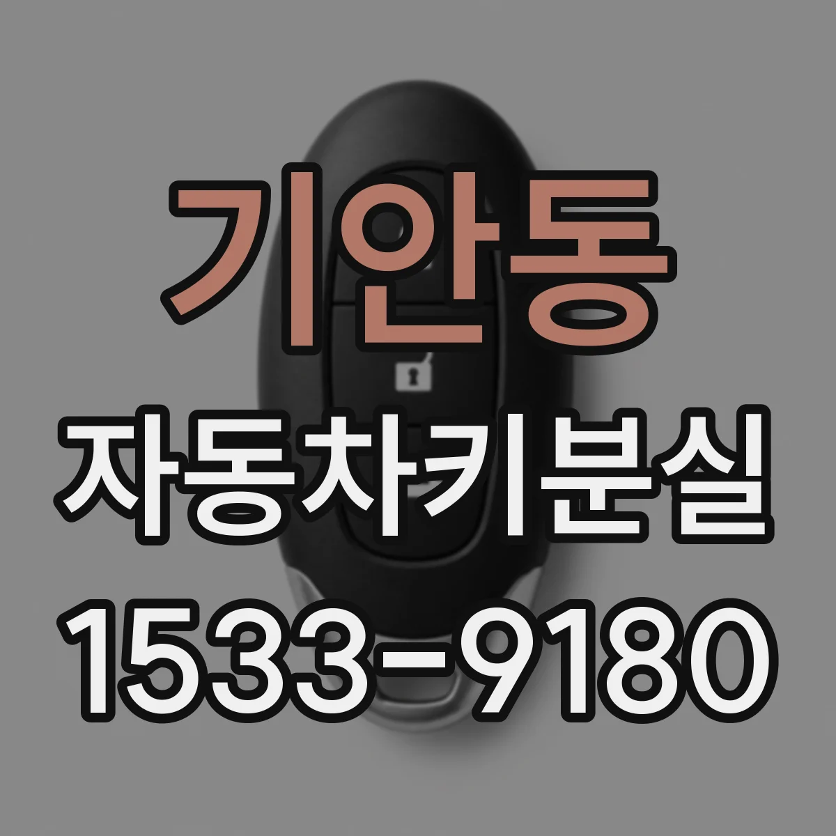 기안동 자동차키분실