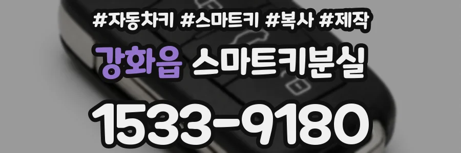 강화읍 스마트키분실