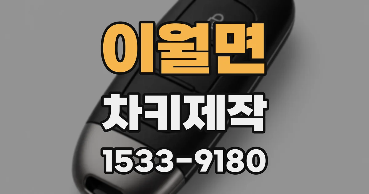 이월면 차키제작