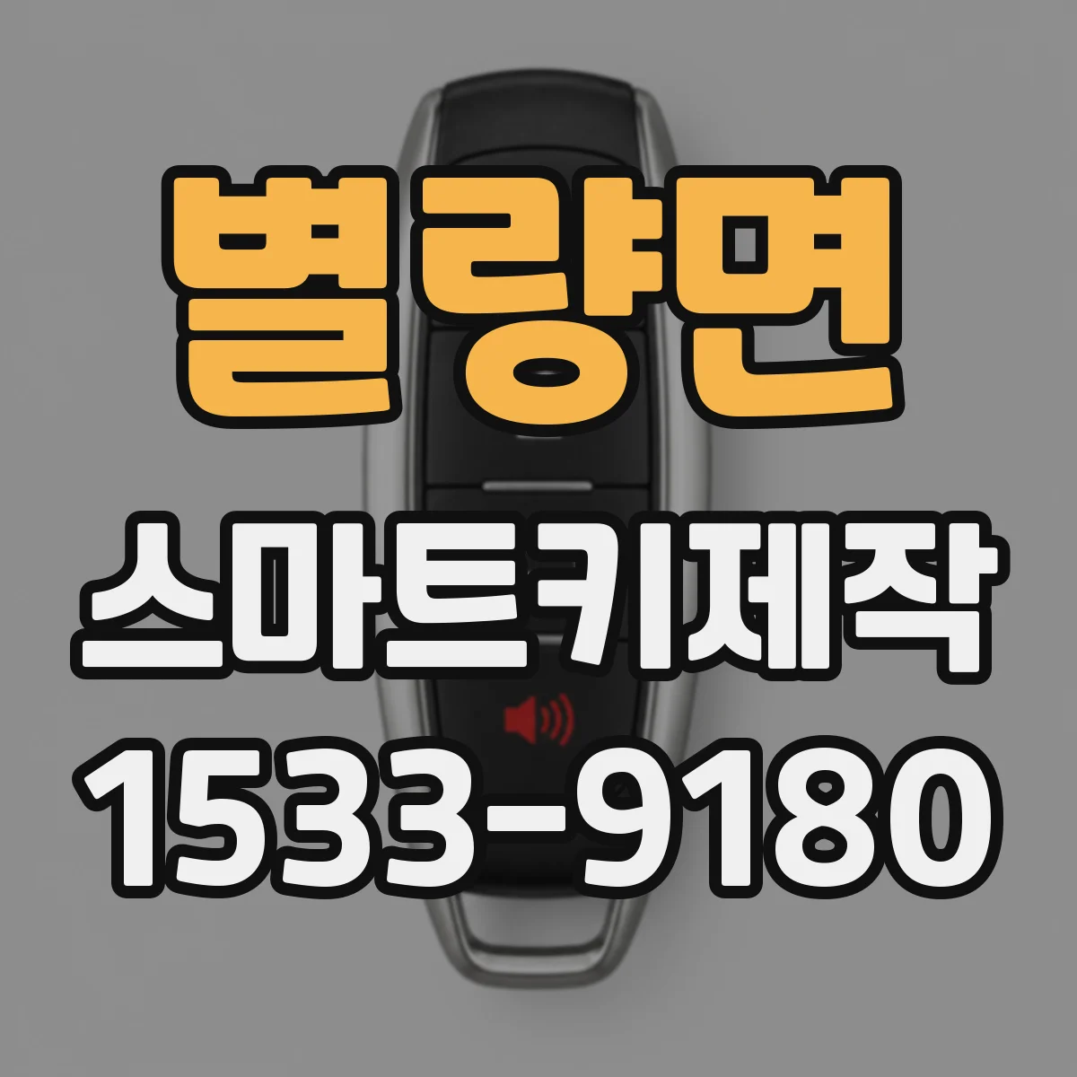 별량면 스마트키제작