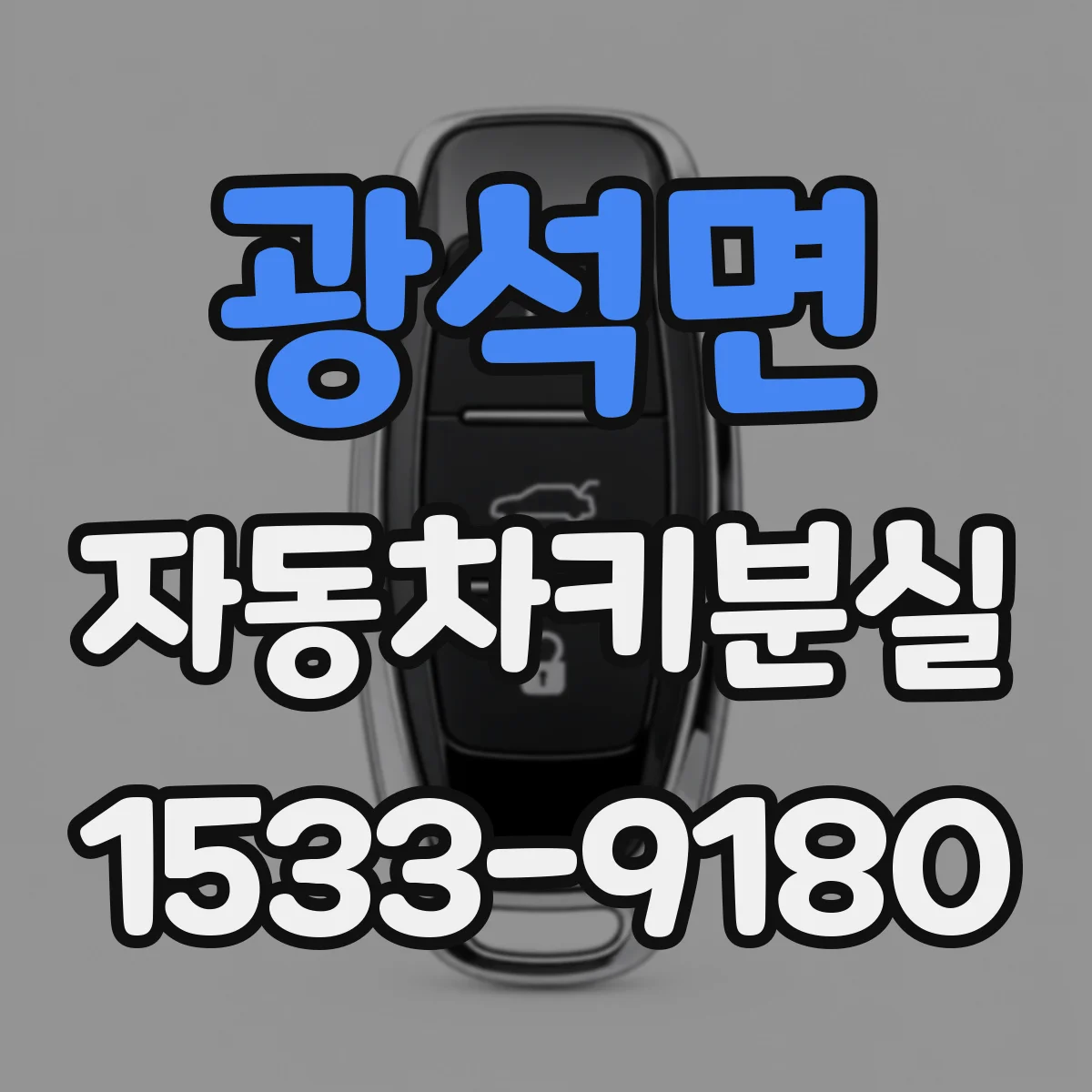 광석면 자동차키분실