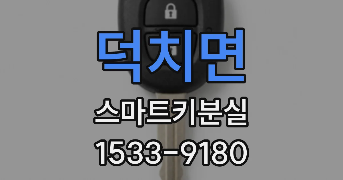 덕치면 스마트키분실
