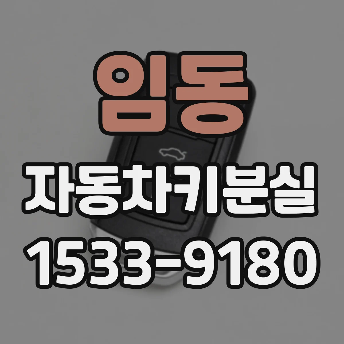 임동 자동차키분실
