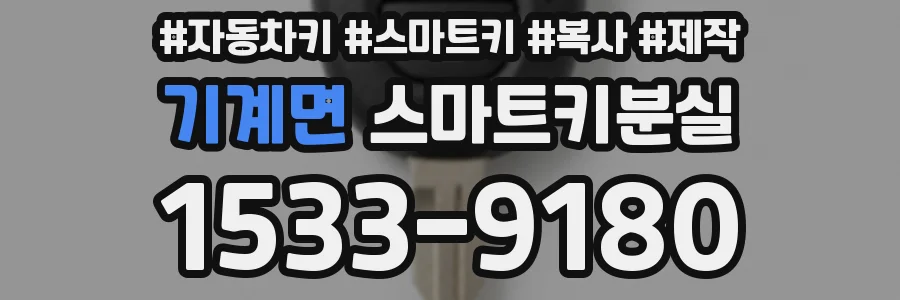 기계면 스마트키분실