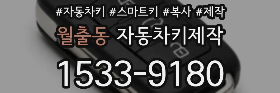 월출동 자동차키제작