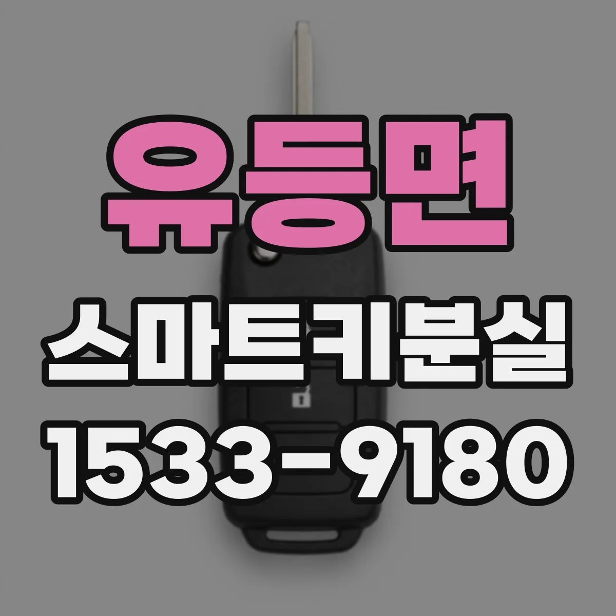 유등면 스마트키분실