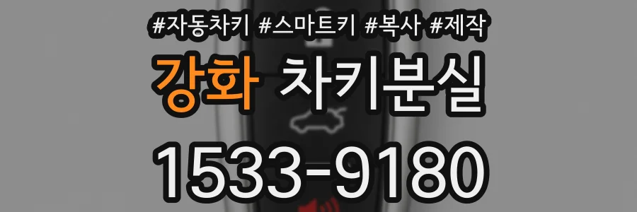 강화 차키분실