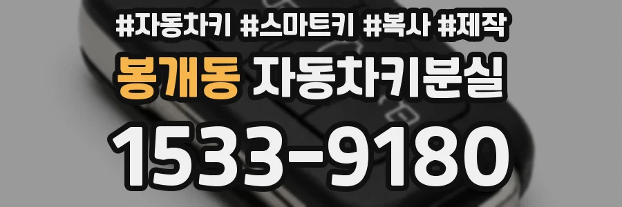 봉개동 자동차키분실