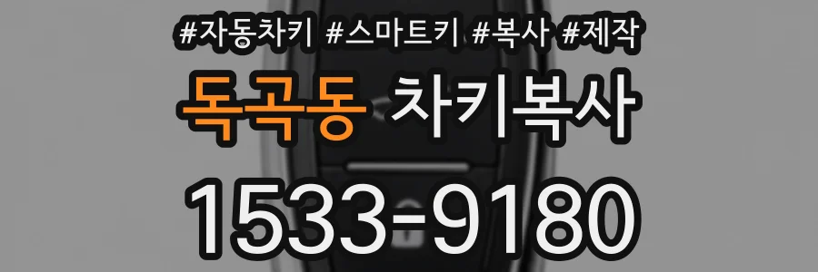 독곡동 차키복사