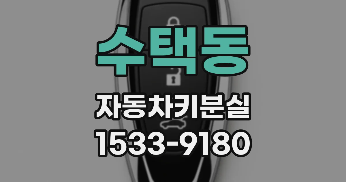 수택동 자동차키분실