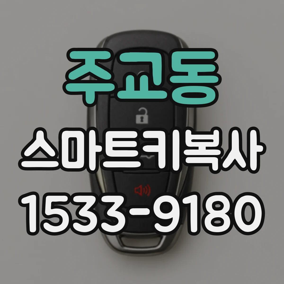 주교동 스마트키복사
