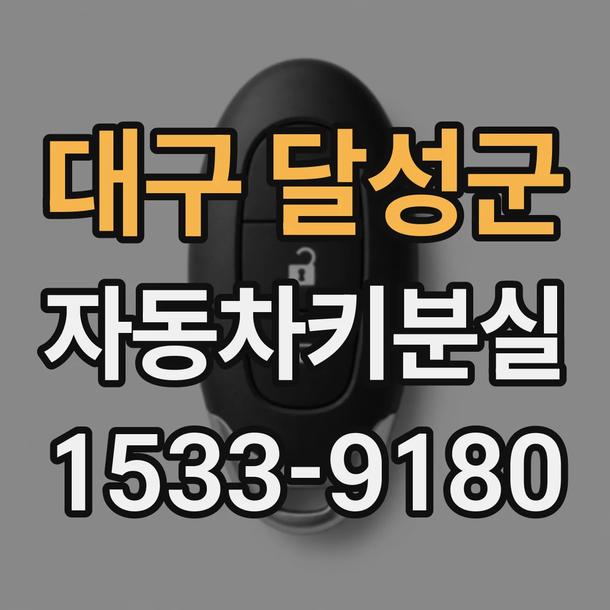대구 달성군 자동차키분실