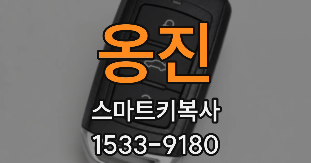 옹진 스마트키복사
