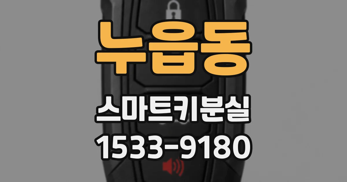 누읍동 스마트키분실