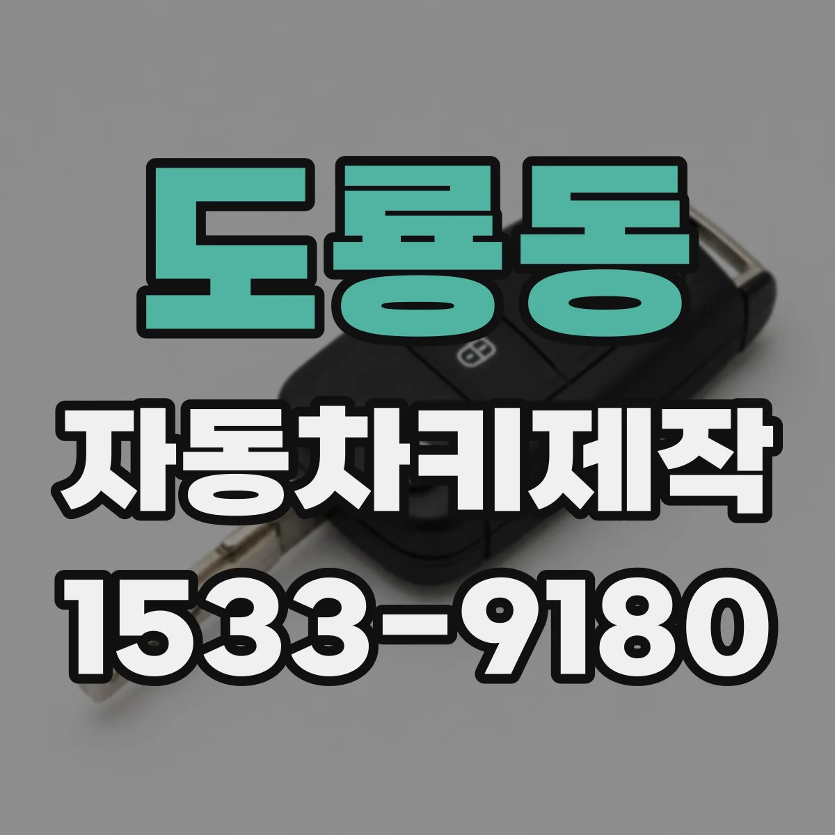 도룡동 자동차키제작
