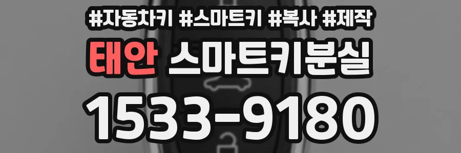 태안 스마트키분실