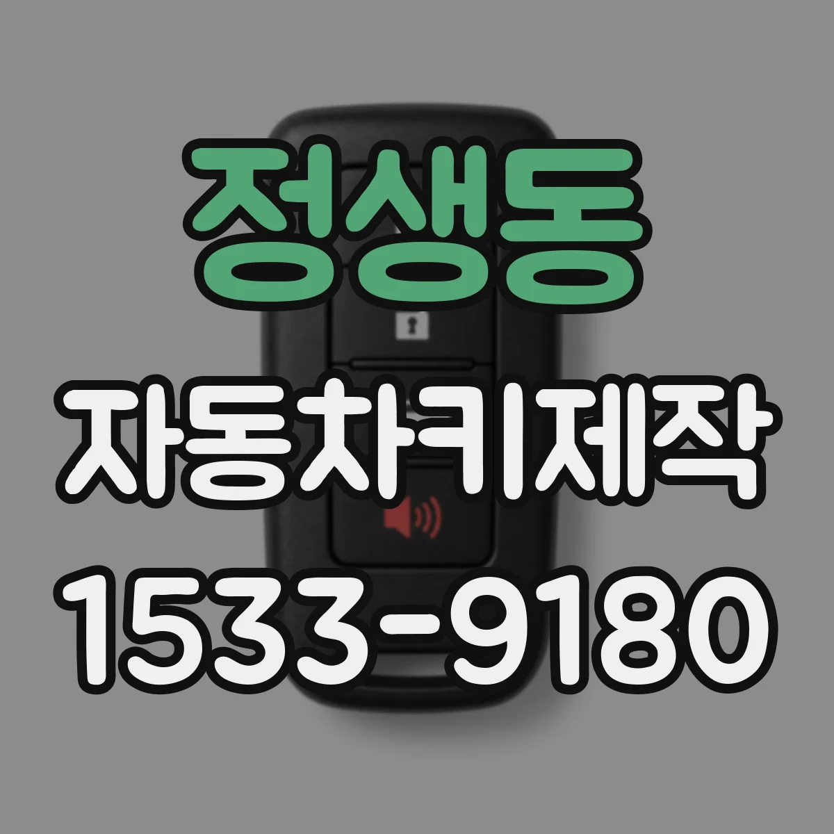 정생동 자동차키제작