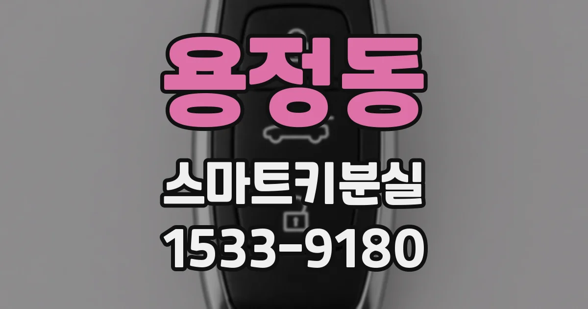 용정동 스마트키분실