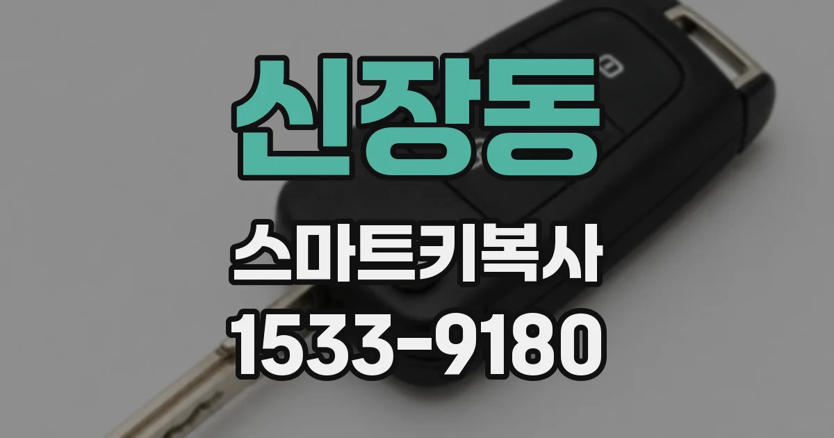 신장동 스마트키복사