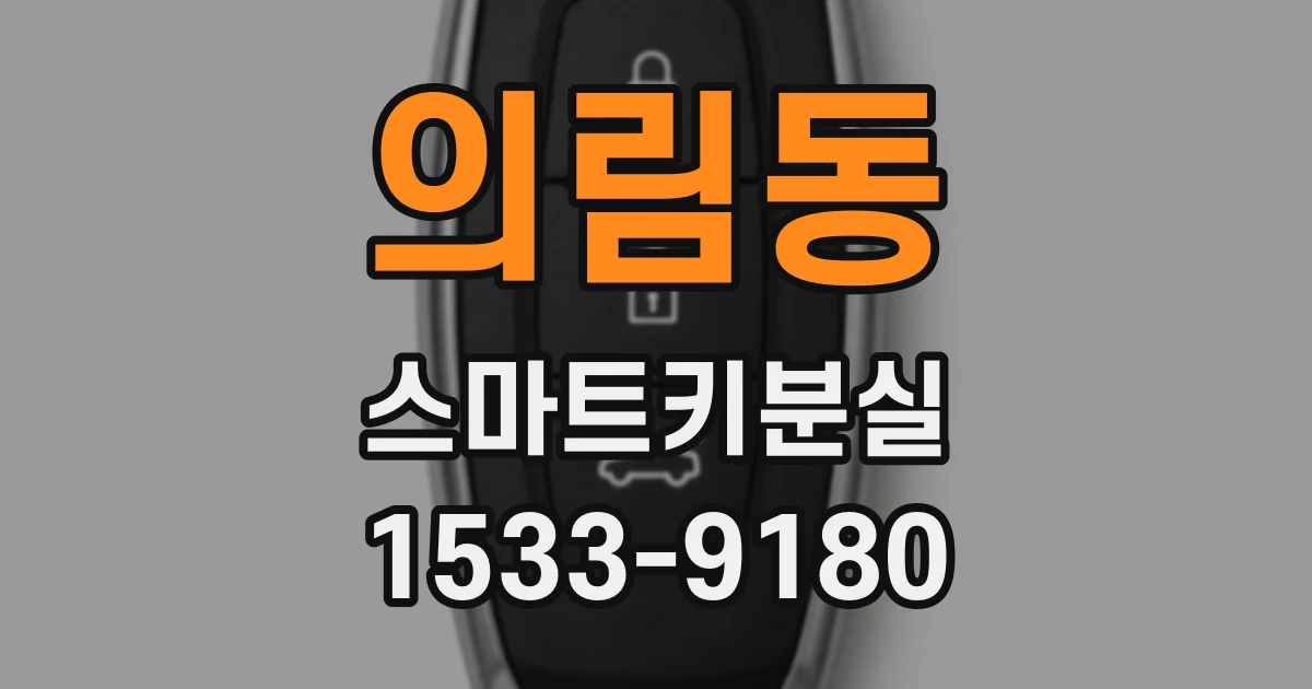 의림동 스마트키분실