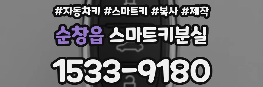 순창읍 스마트키분실