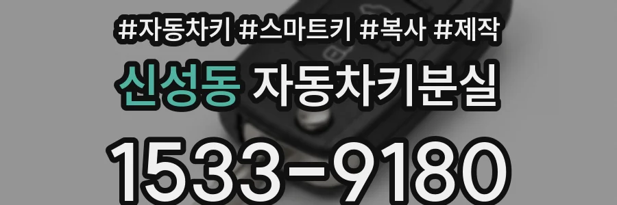 신성동 자동차키분실