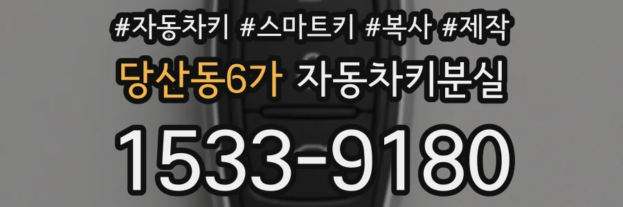 당산동6가 자동차키분실